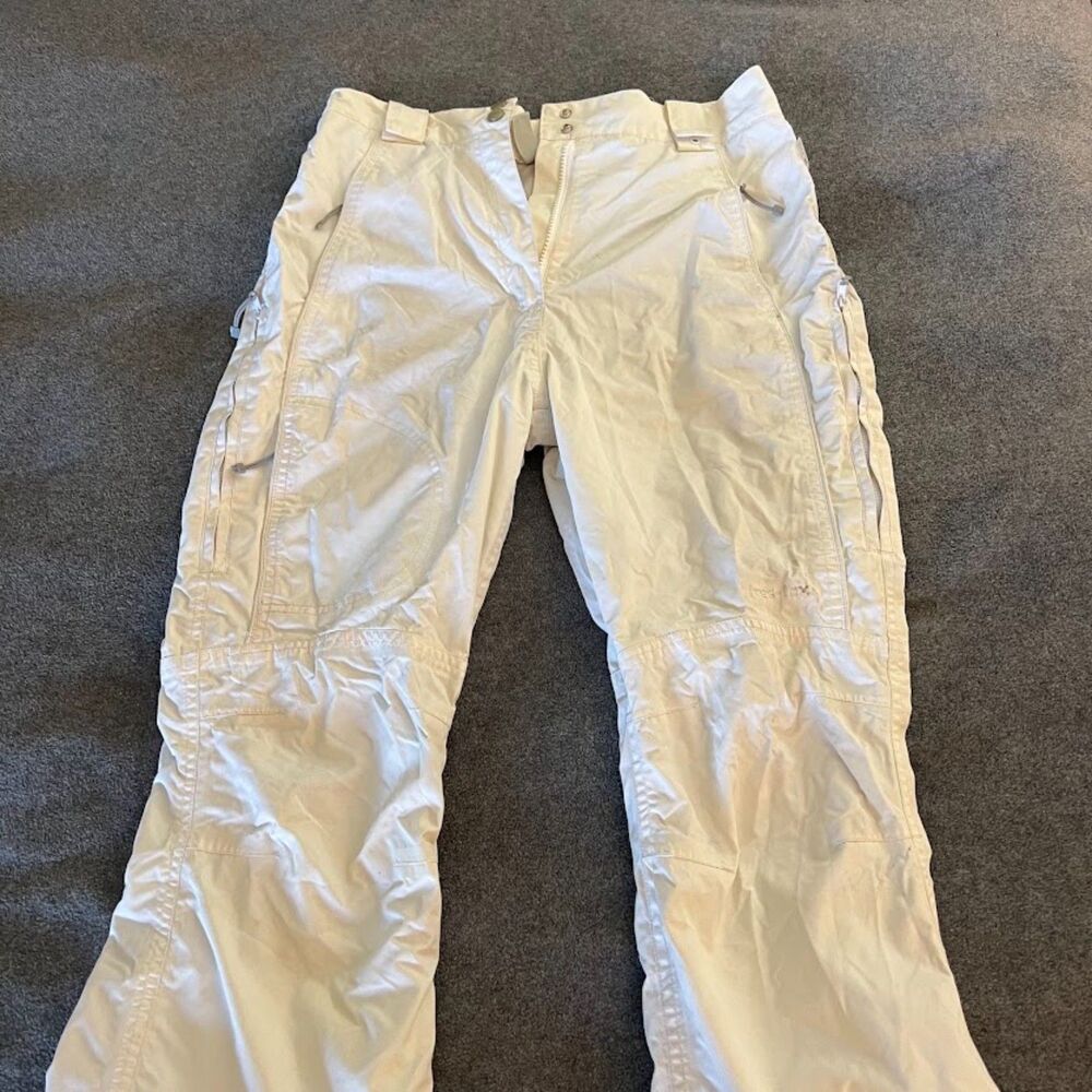 Women's Trespass Tres-Tex Ski Pants Waterproof Breathable Windproof Cream Medium